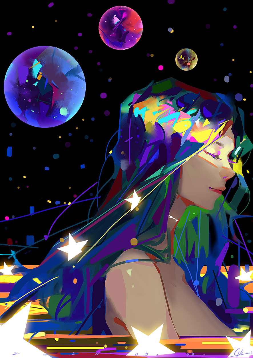 色彩尝试一系列（图ZMTk5NDE3OTc2） - 商业插画 - 站酷设计师八分满原创素材 - 站酷ZCOOL