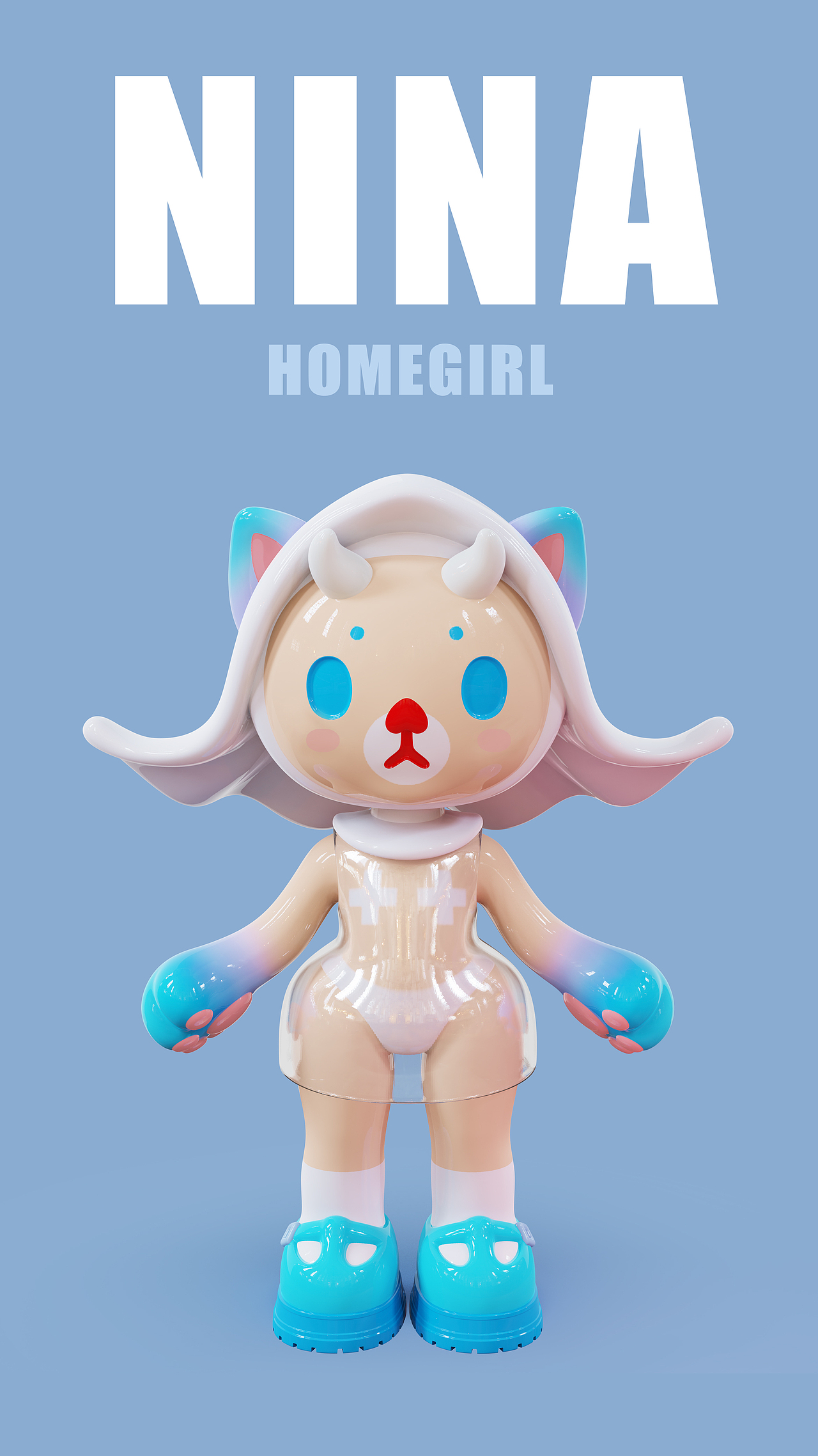 设计师玩具NINA和大家见面啦~