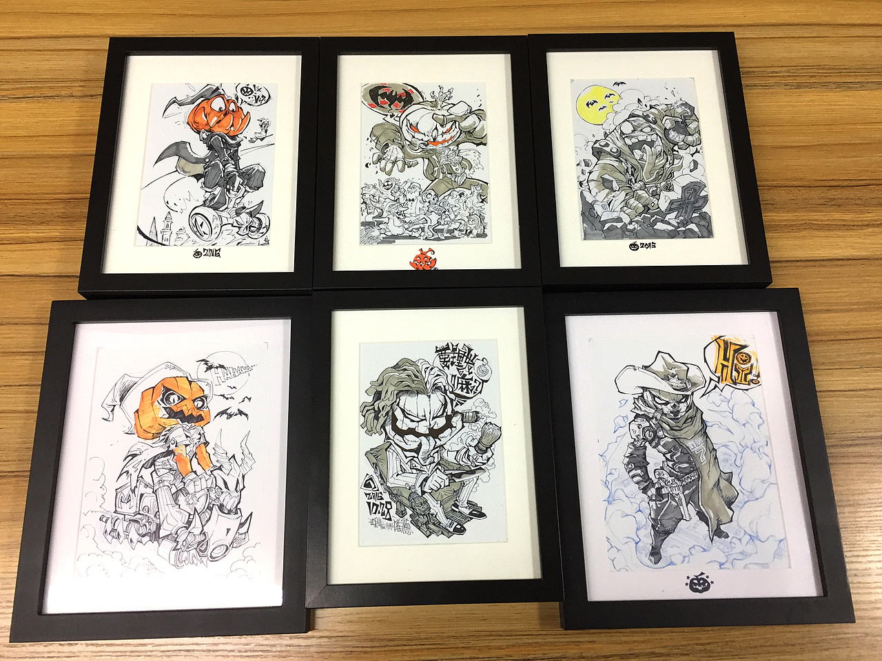 万圣节主题涂鸦（图ZNjIyMzkxMTY=） - 商业插画 - 站酷设计师胖子于斌原创素材 - 站酷ZCOOL