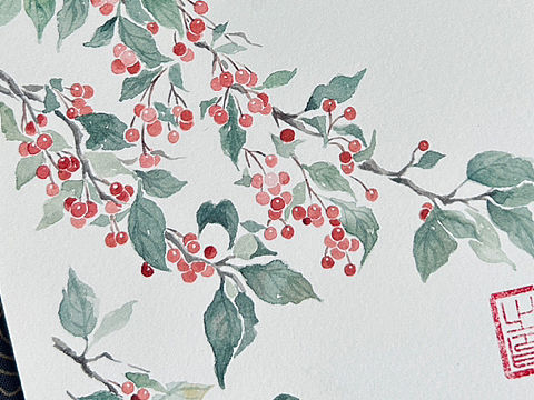 古風(fēng)花花（個人主頁-ZNTc3NTg5NzI=） - 藝術(shù)插畫 - 站酷設(shè)計師Z39308834原創(chuàng)素材 - 站酷ZCOOL