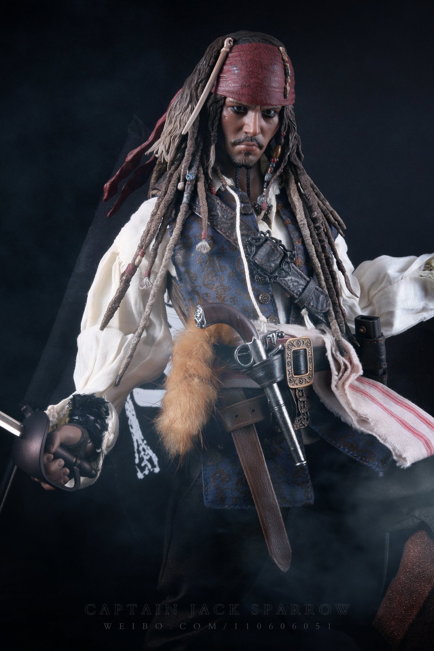 hottoysdx06加勒比海盗杰克斯派洛船长