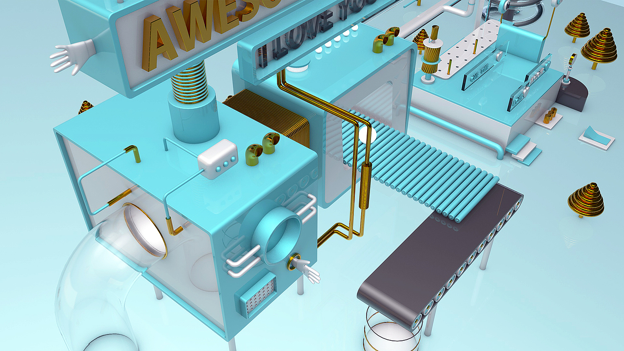 新练习，嘻嘻。（图ZMTE1ODE5OTAw） - 其他三维 - 站酷设计师耳谈原创素材 - 站酷ZCOOL