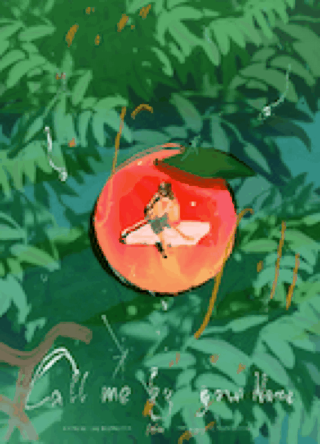 Callmebyyouname系列插画电影海报