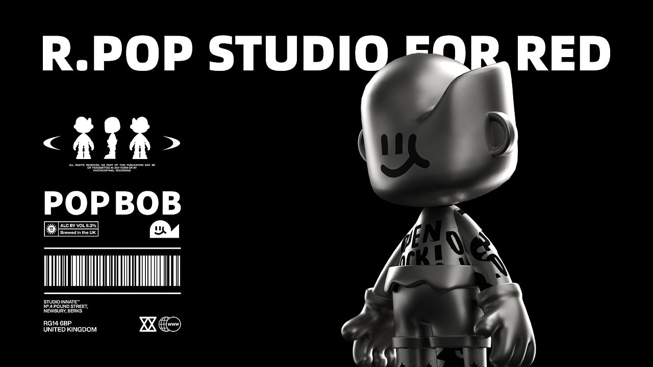 R-POP潮流红人馆IP形象设计（图ZMjc5NDIyNTQ0） - IP形象 - 站酷设计师猫二七原创素材 - 站酷ZCOOL