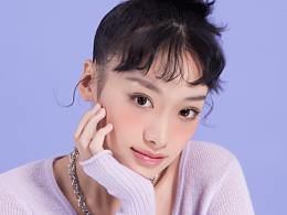 彩妆-模特