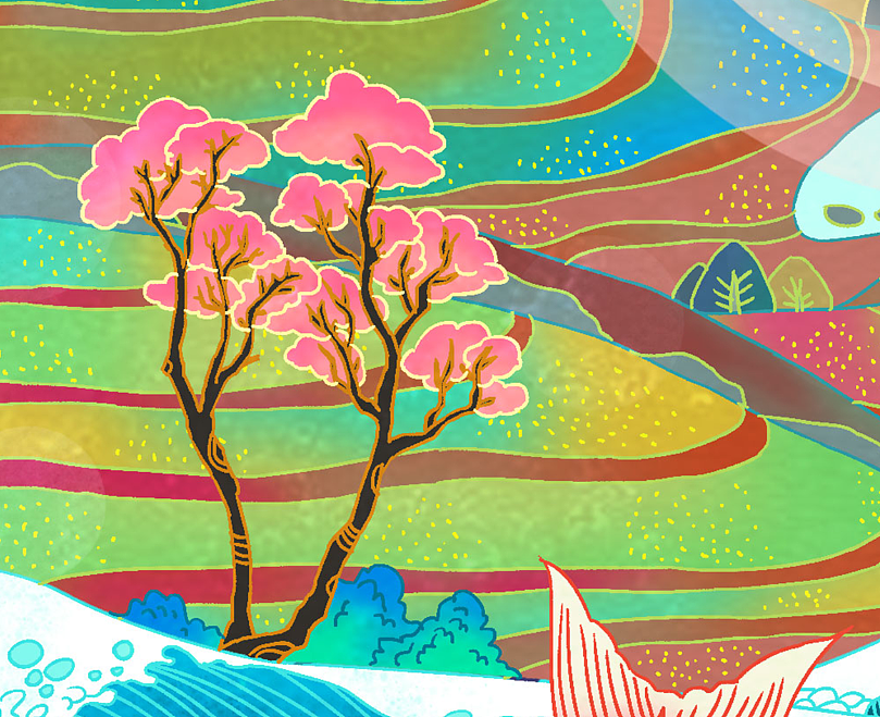 吴川八景（下）（图ZMTcxNjk3NTg4） - 商业插画 - 站酷设计师Nico插画V原创素材 - 站酷ZCOOL