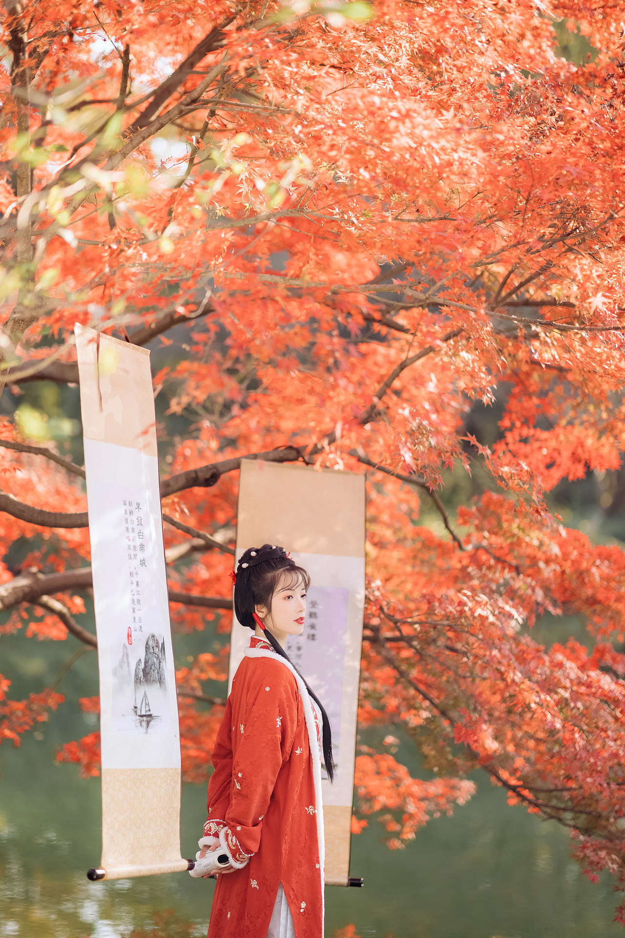 江枫渐老（图ZMjgzODE2OTYw） - 人像摄影 - 站酷设计师若寒Rock原创素材 - 站酷ZCOOL