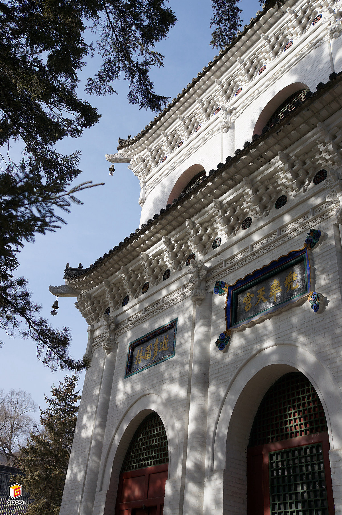 山西五台山显通寺无量殿乐高版