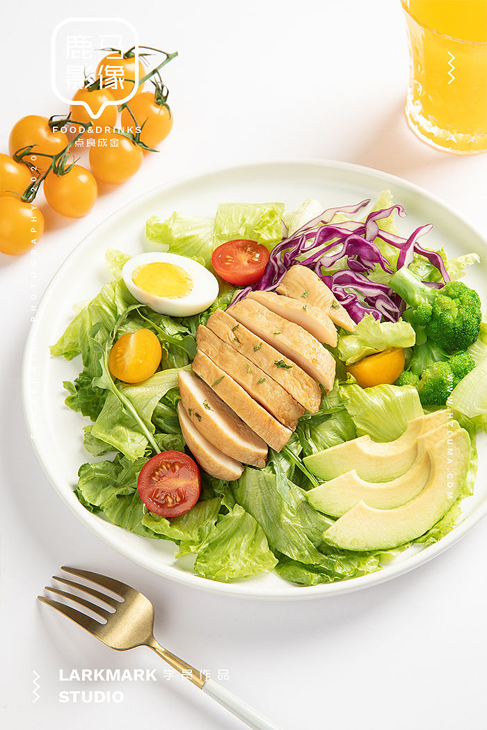 轻食鸡胸肉电商美食摄影丨肉肉快跑×鹿马影像