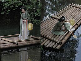 青城山清冷汉服写真