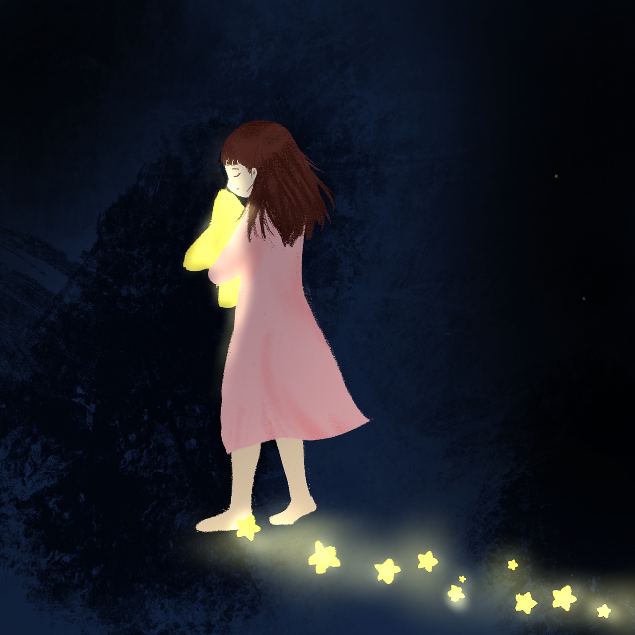 我的晚安和星星