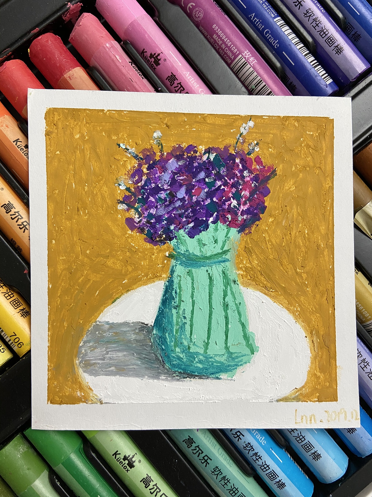 一些油画棒小画