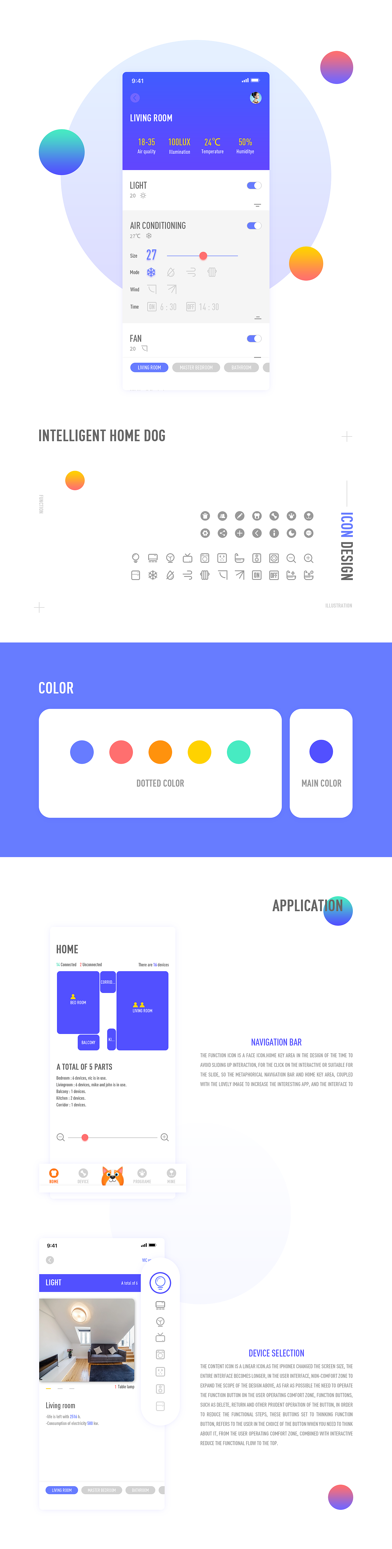 智家犬APP-概念化设计（图ZOTM1MjQxNTY=） - APP界面 - 站酷设计师吖秀原创素材 - 站酷ZCOOL
