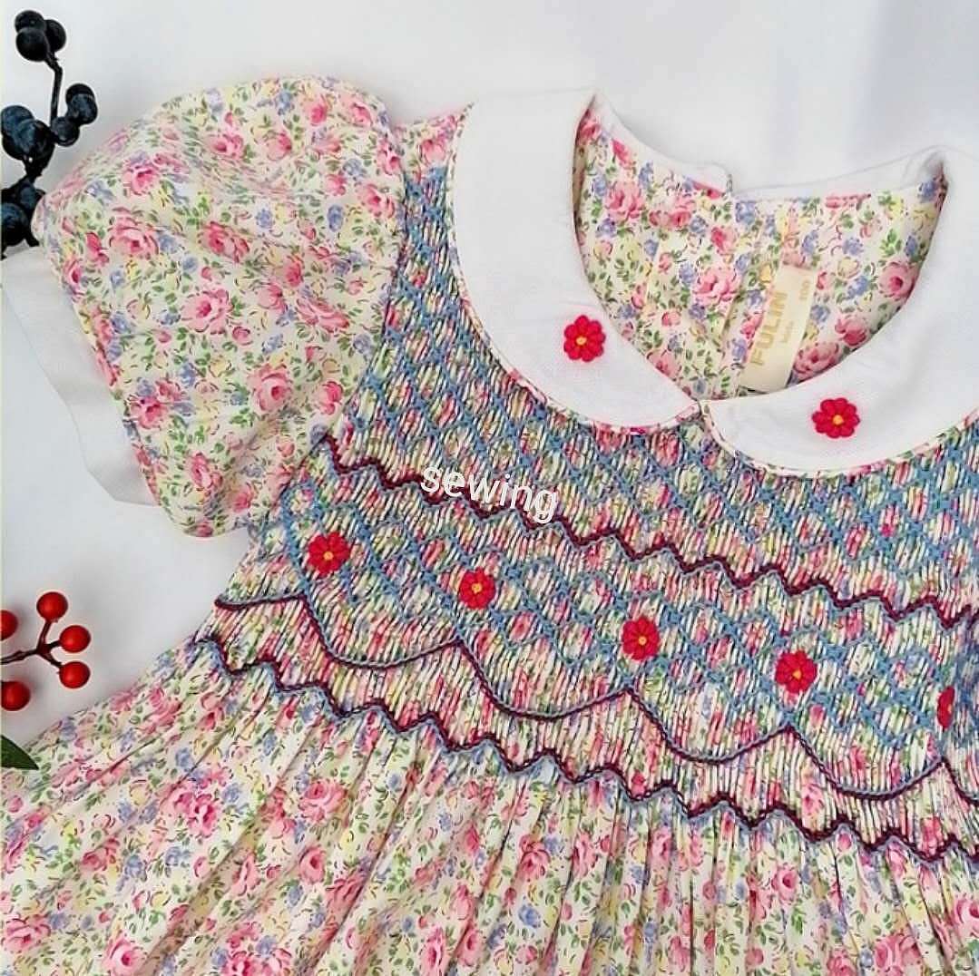 手工司马克打揽,司马克打褶机,smocking抽褶机,