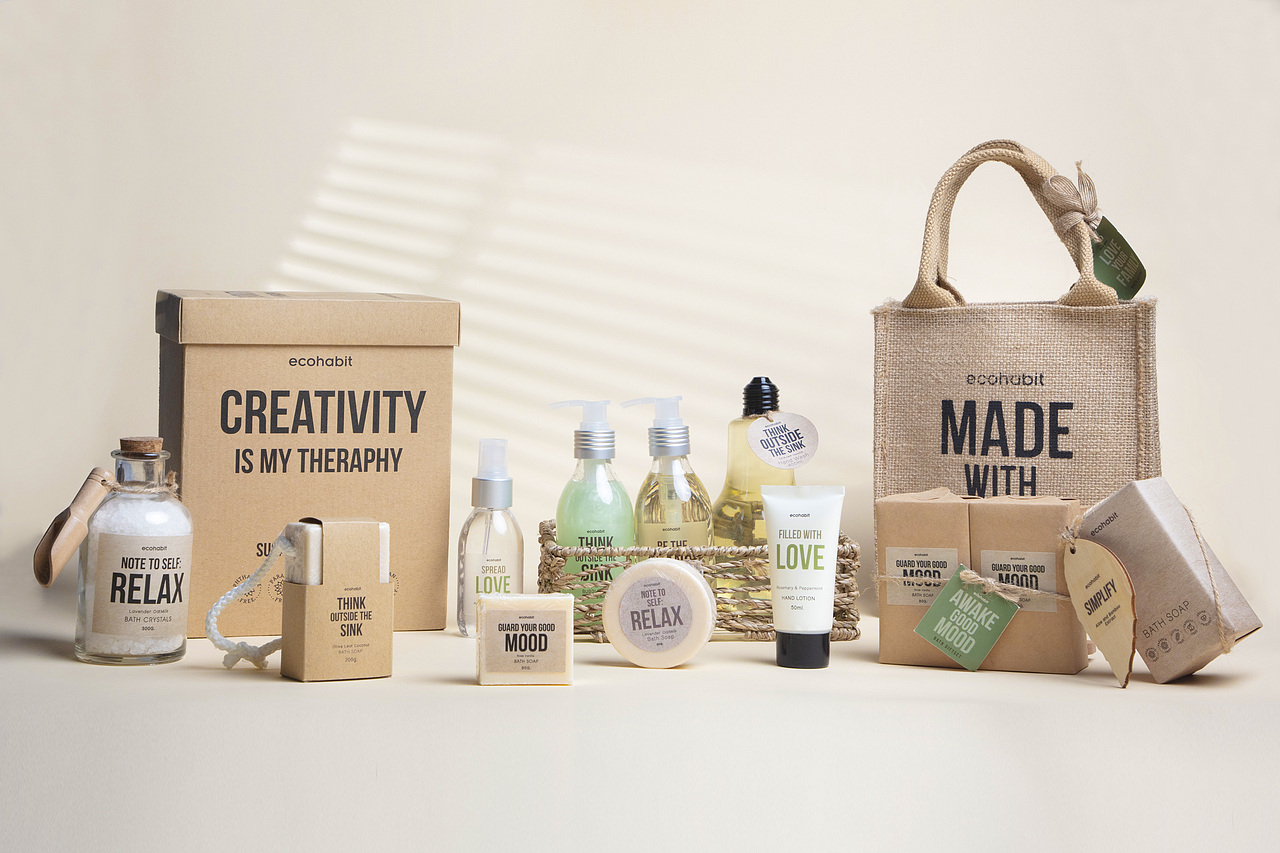 Ecohabit身体护理套装摄影 | Lin