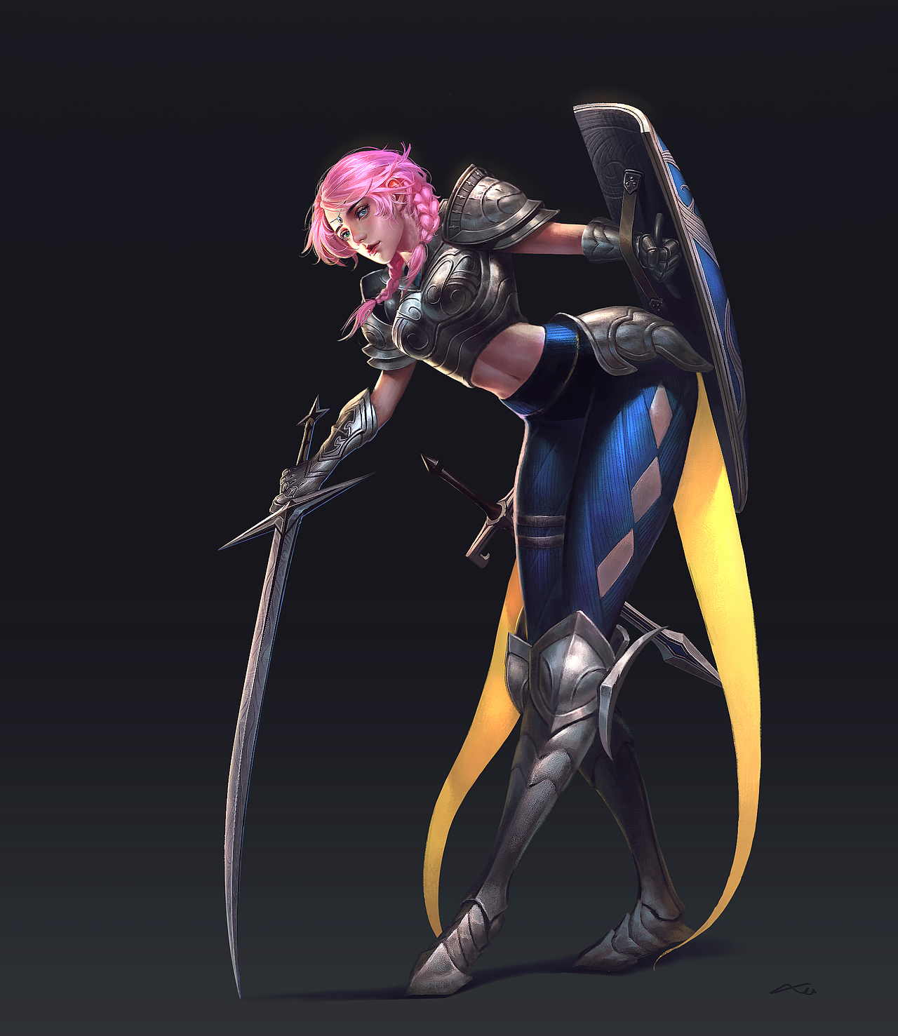 角色原画-游戏欧美风