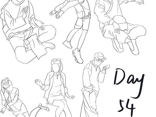 #速写60天挑战赛#Day54@速写班长