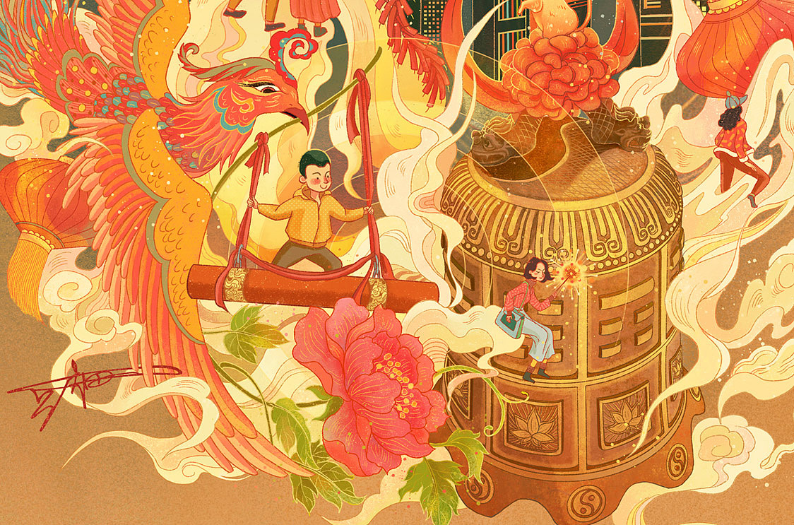 鼠年插画（图ZMTk0NDgwNjA0） - 创作习作 - 站酷设计师豆畑原创素材 - 站酷ZCOOL