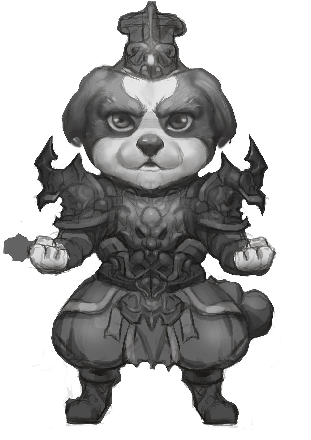 一个简单的绘画过程