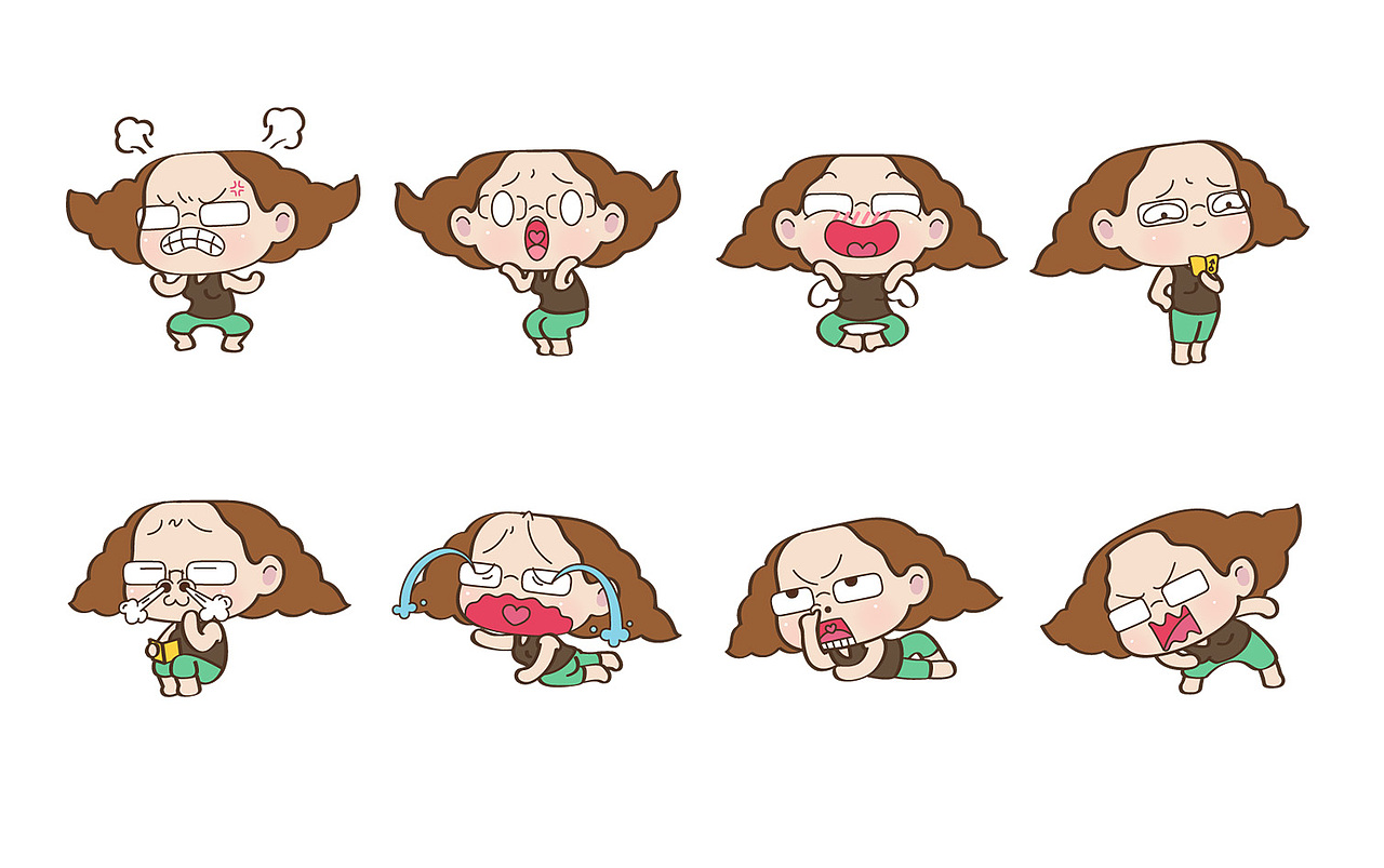 表情包（图ZMTYxOTIwODUy） - 网络表情 - 站酷设计师709A工作室原创素材 - 站酷ZCOOL