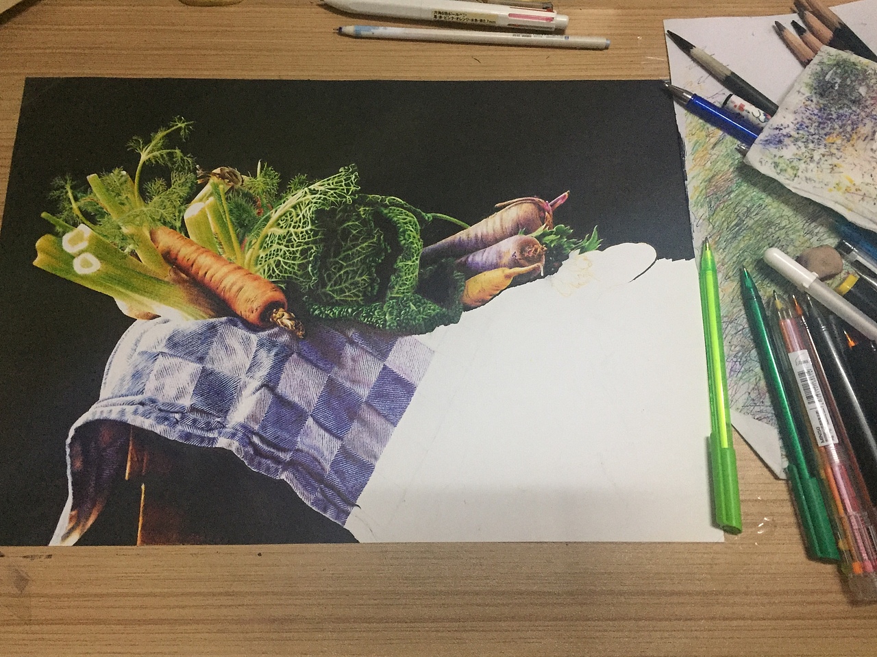 【JF手绘】圆珠笔画作品-1