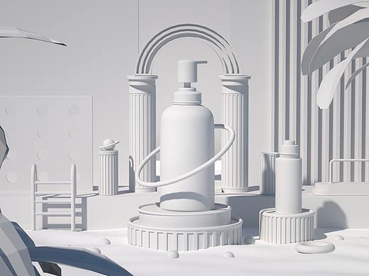 c4d白膜（个人主页-ZNTU0MDcxODg=） - 其他平面 - 站酷设计师I不吃糖的猫原创素材 - 站酷ZCOOL