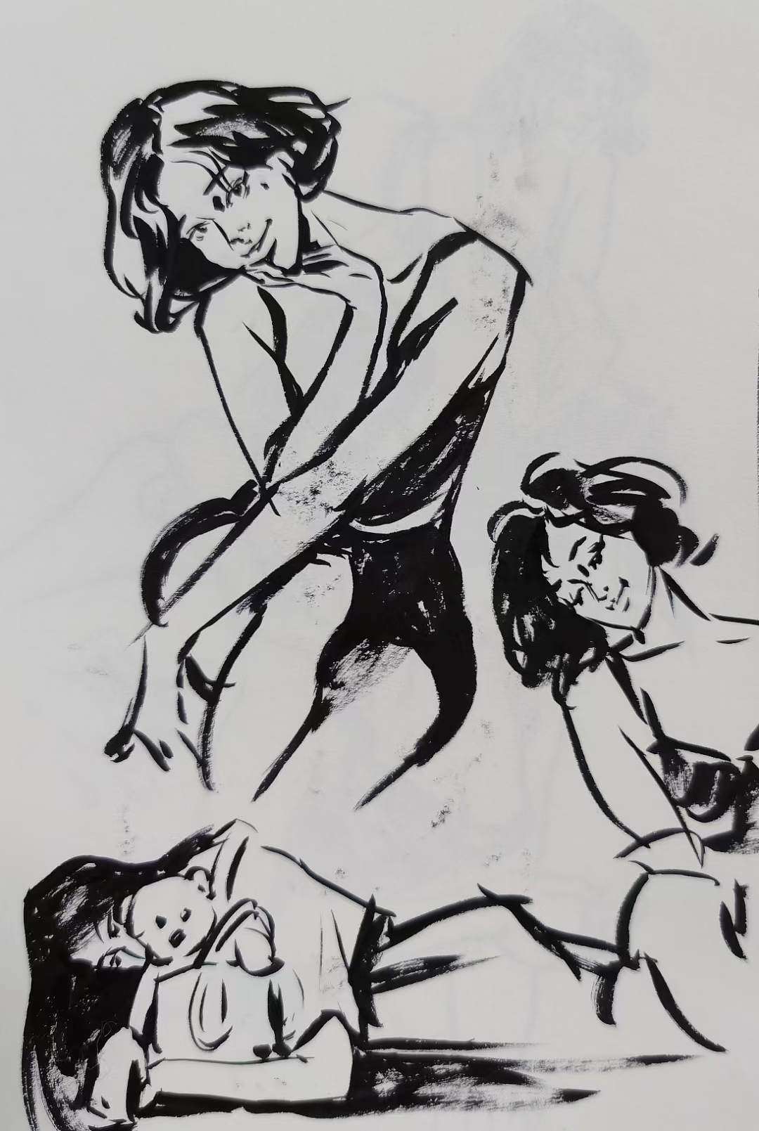 近日速写（图ZMjgxNDkwNTA0） - 绘画 - 站酷设计师张晓睿原创素材 - 站酷ZCOOL