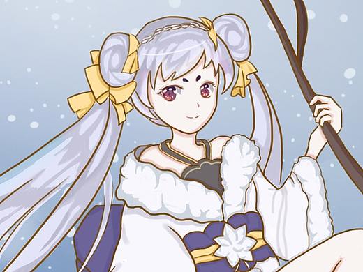 萤草皮肤——暖冬初雪