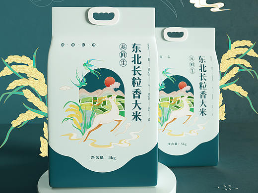 苏鲜生东北长粒香大米