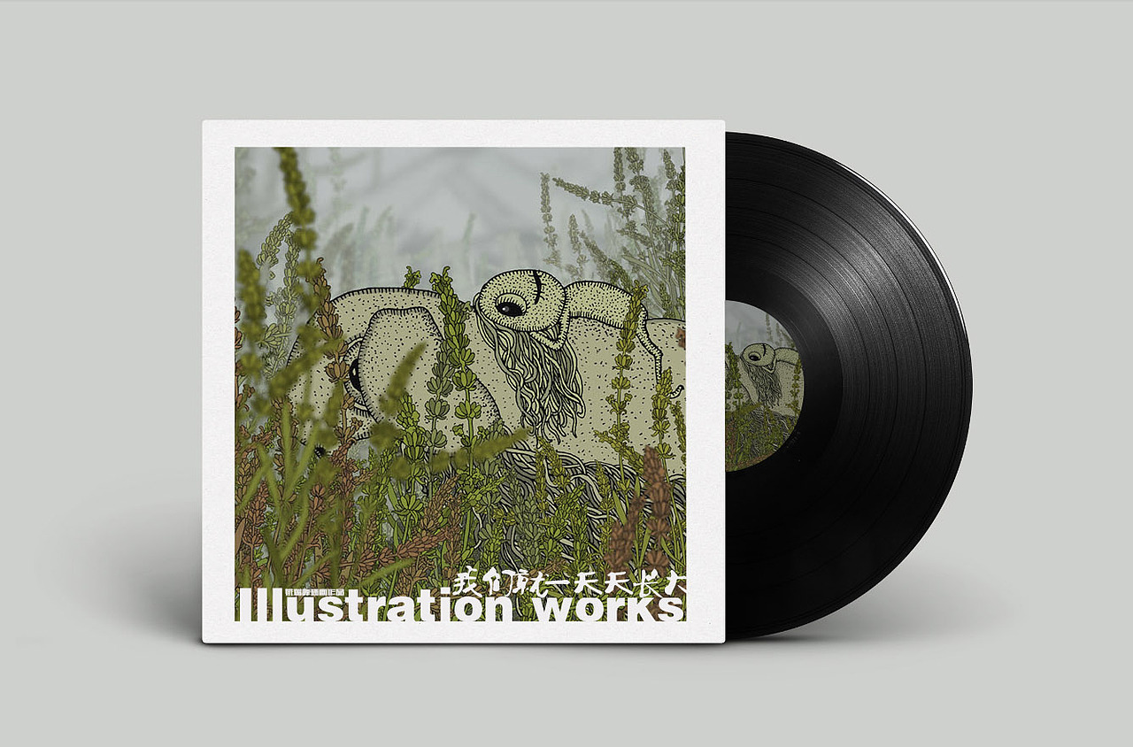 我們就一天天長(zhǎng)大 也學(xué)會(huì)憧憬和變化（圖ZODYzMzMxNDg=） - 商業(yè)插畫 - 站酷設(shè)計(jì)師畫如人生原創(chuàng)素材 - 站酷ZCOOL