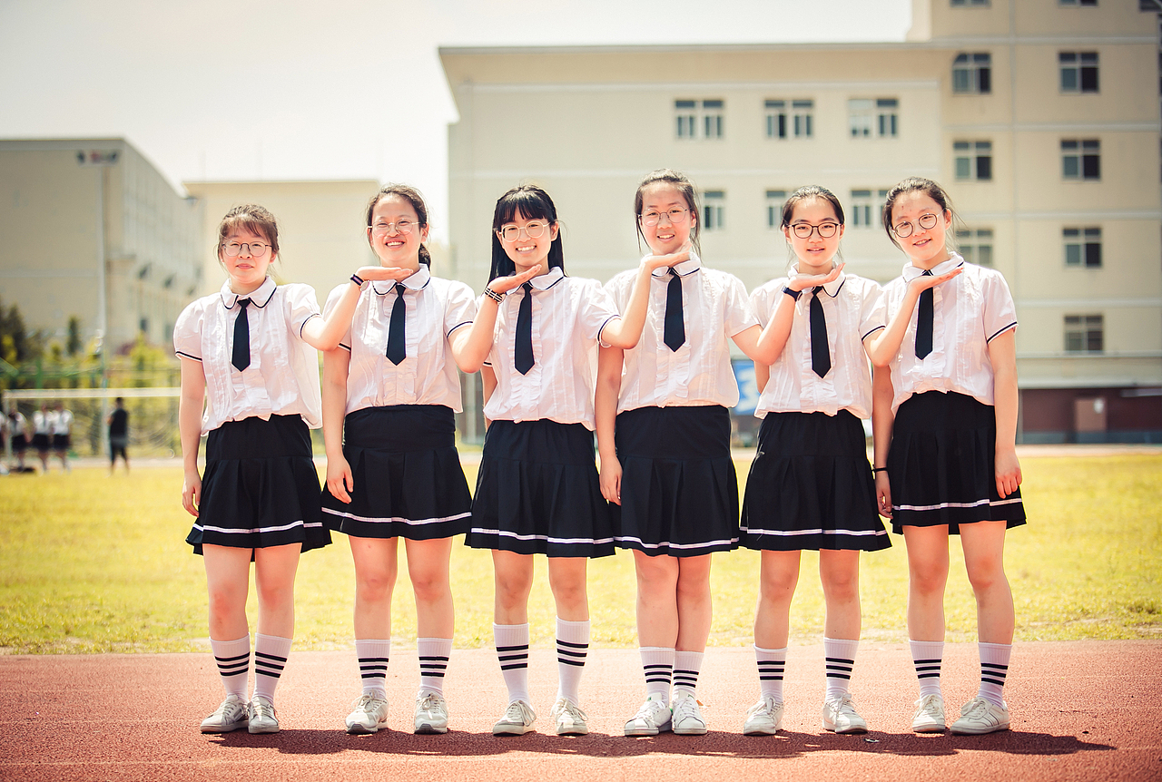 佛山大中小学校毕业照拍摄、毕业照航拍、幼儿园毕业照