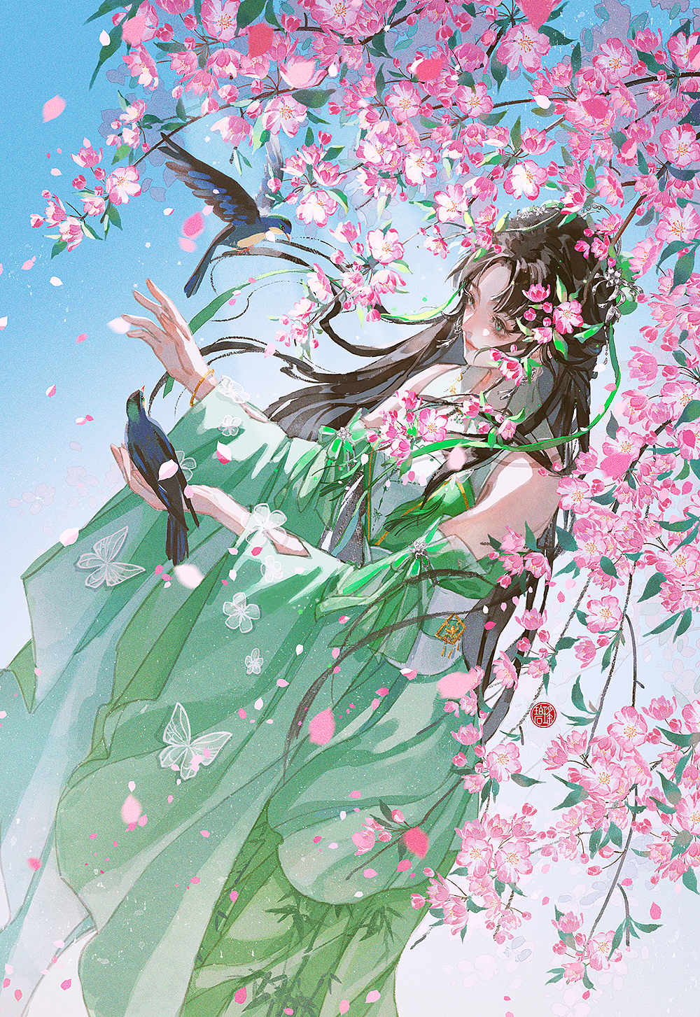 诛仙碧瑶|插画|商业插画|胸大有墨_原创作品-站酷(zcool)