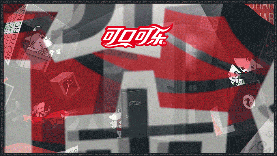 《奇异剧本鲨》视觉设计方案