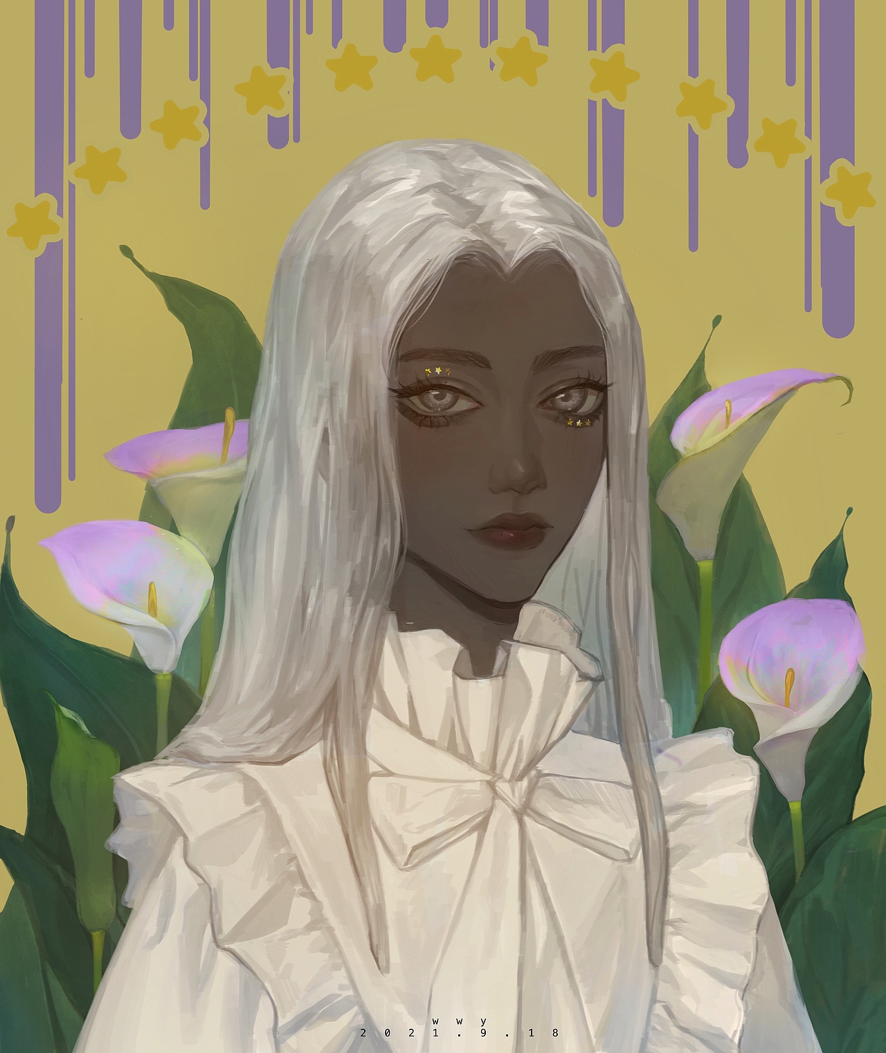 《少女——海芋》