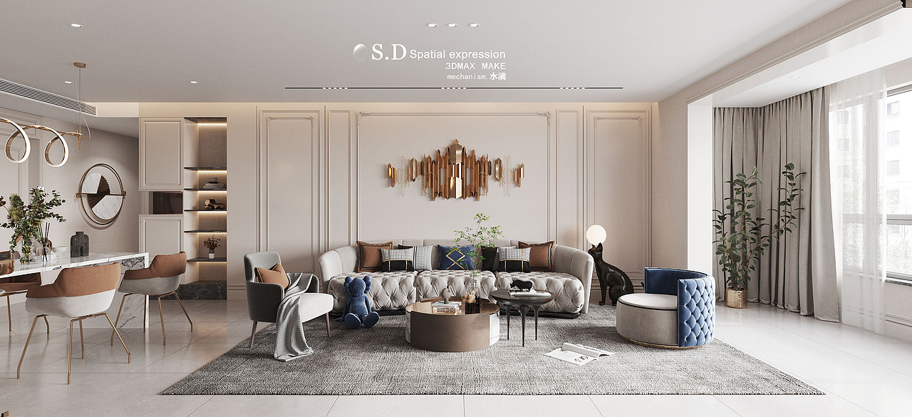 水滴设计效果表现作品——案例赏析