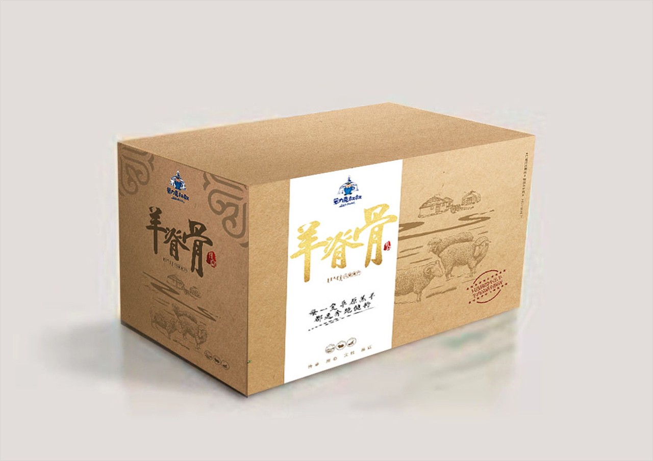 蒙力克羊脊骨包装设计