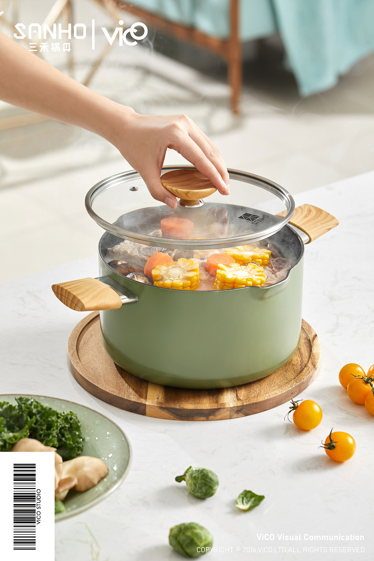 三禾锅具 | ViCO电商摄影（图ZMjIxMzc5NzAw） - 产品摄影 - 站酷设计师vico视觉传媒原创素材 - 站酷ZCOOL