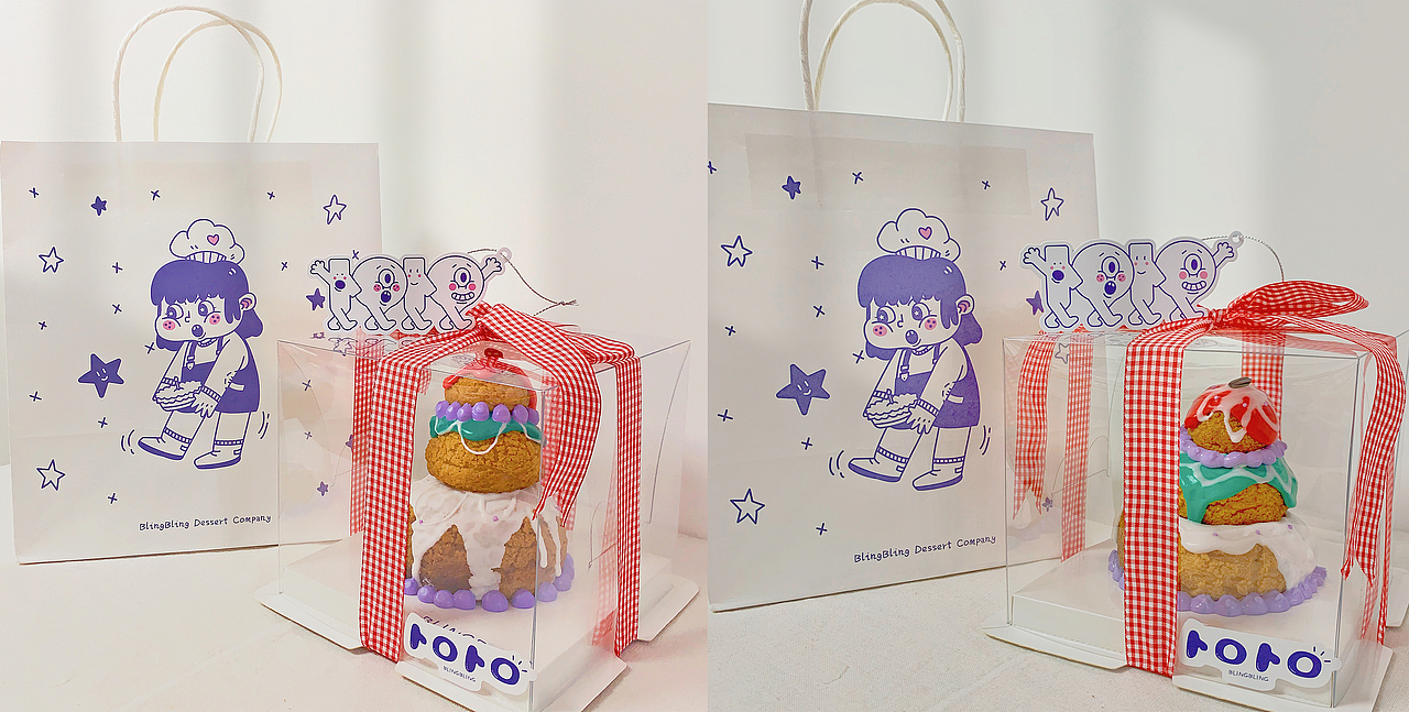 [2020] 卜〇卜〇 (BlingBling) 甜品設(shè)計 VI設(shè)計 西點（圖ZMjI4NjgzMjEy） - 品牌 - 站酷設(shè)計師王青爭文v原創(chuàng)素材 - 站酷ZCOOL