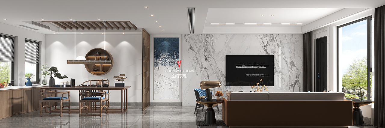 V8空间表现 | 客餐厅的设计