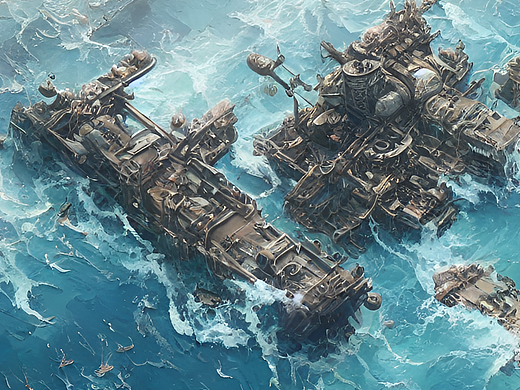 #AI创作实验室#水世界