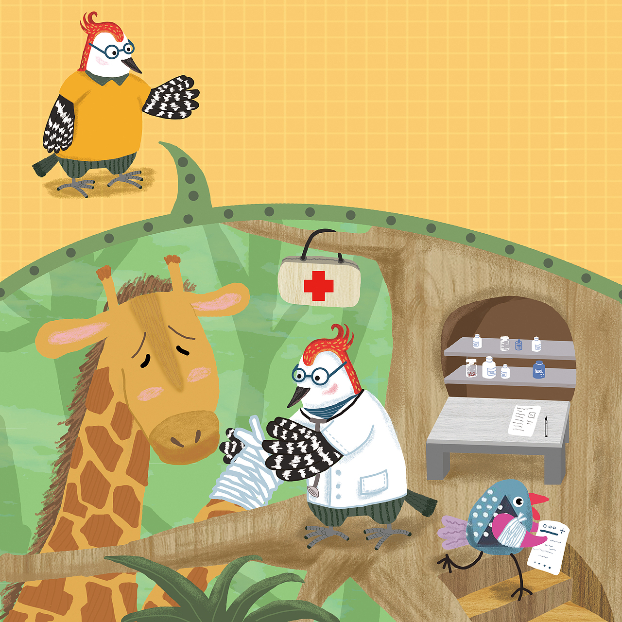 儿童插画练习（图ZMTU3OTQwMTY0） - 绘本 - 站酷设计师非倪不可原创素材 - 站酷ZCOOL