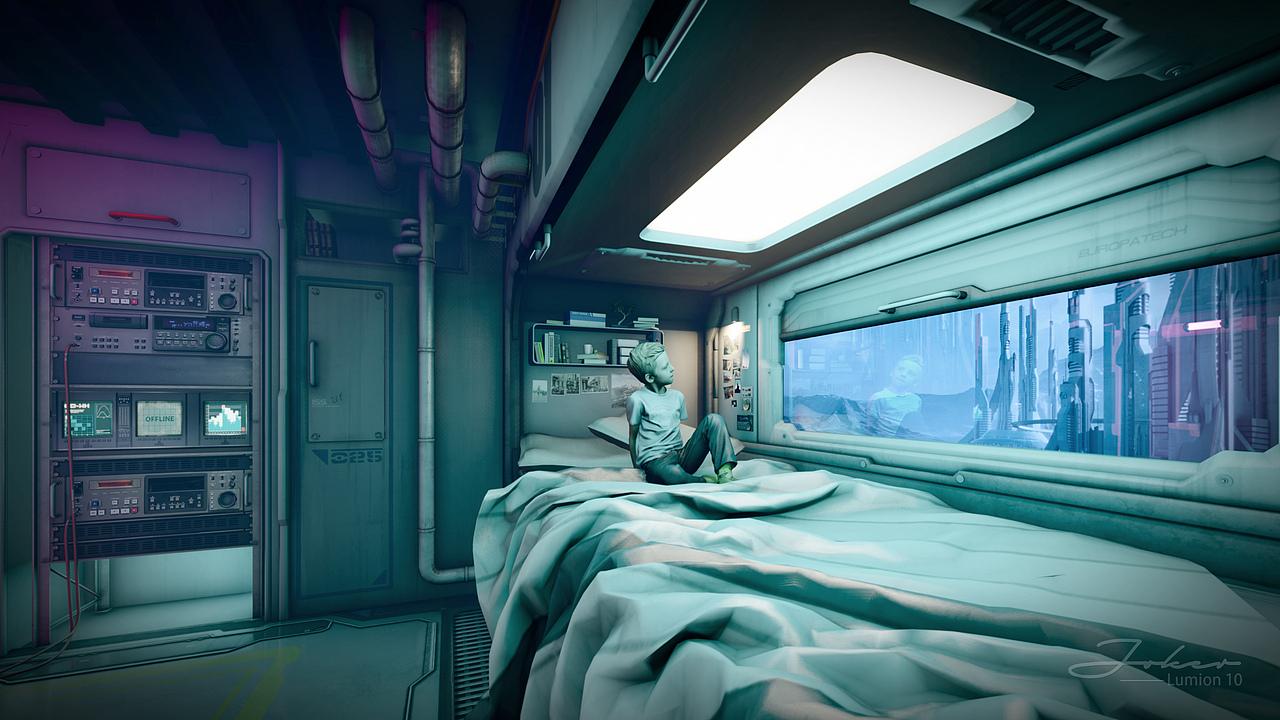 未来世界-Lumion（图ZMjM2MzUwMDg0） - 建筑/空间 - 站酷设计师账户已被注册原创素材 - 站酷ZCOOL