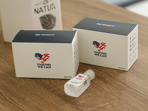 新冠疫情外单洗手液包装设计