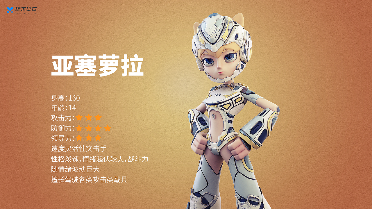 终末少女3D角色设计（图ZMzIxNDk5NjUy） - 动画/影视 - 站酷设计师闲木原创素材 - 站酷ZCOOL