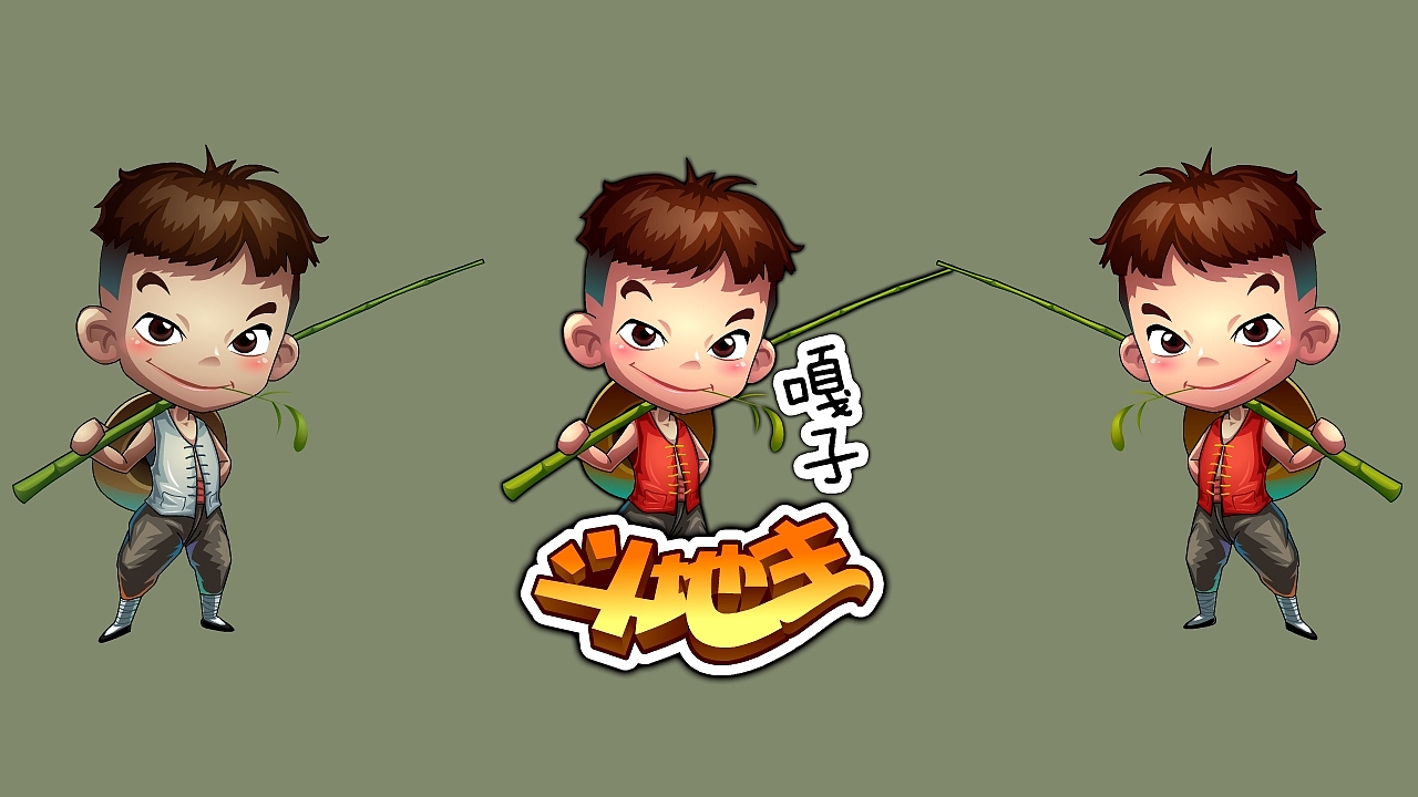 人物绘画496ip 形象国庆logo 设计海报设计插画设计壁纸图片作品紇ii