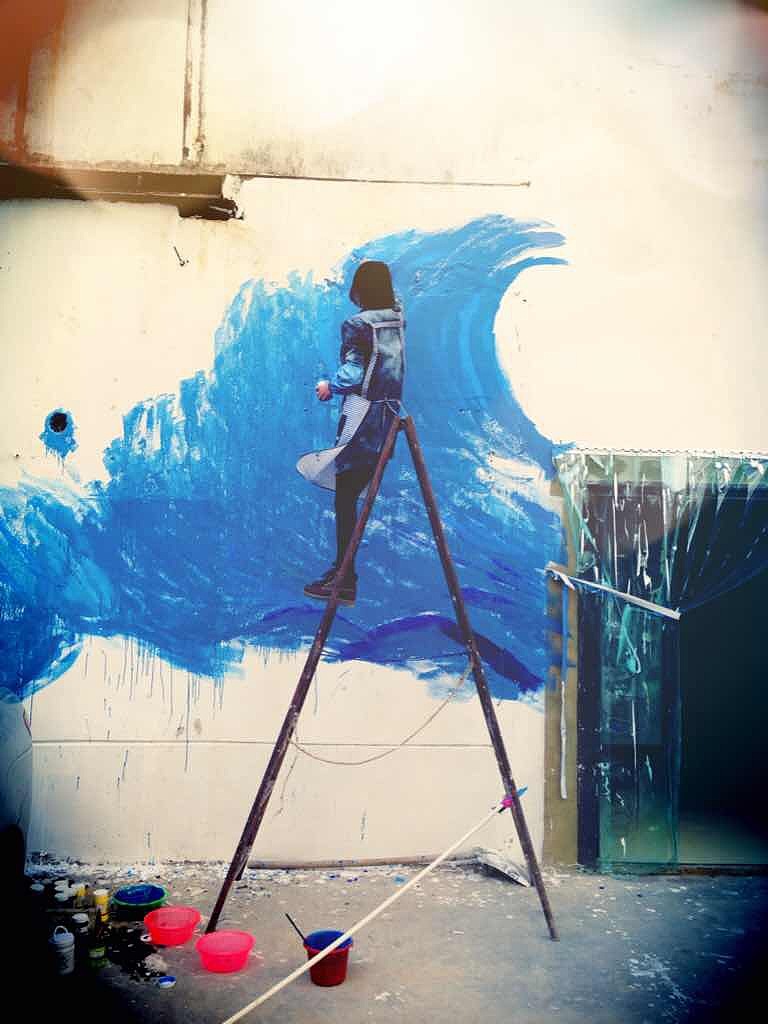 墙绘（图ZNTU1NzE5OTI=） - 新锐潮流插画 - 站酷设计师严不矢原创素材 - 站酷ZCOOL