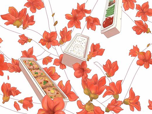 《属于广州的春天》餐垫纸