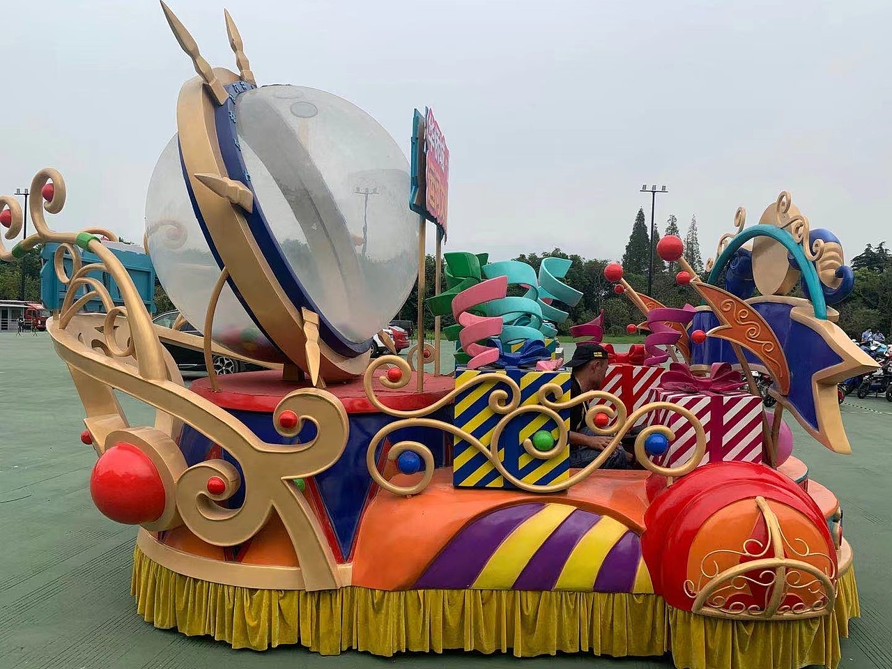 主题公园主流演艺巡游花车（图ZMjkzNTI3NDc2） - 景观设计 - 站酷设计师鸿升文化原创素材 - 站酷ZCOOL