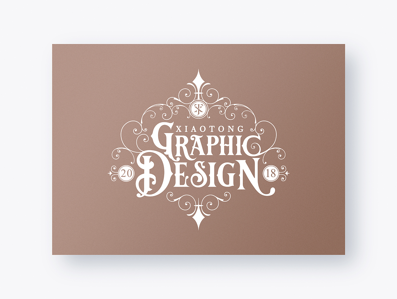 英文字体设计graphicdesign