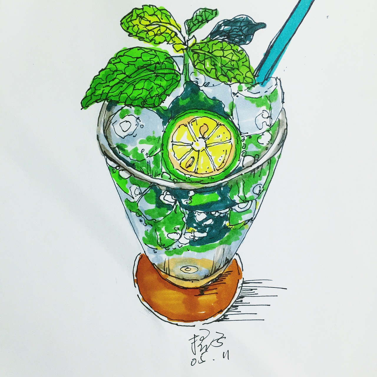 手繪小食物（圖ZMzY5MDM0ODg=） - 創(chuàng)作習(xí)作 - 站酷設(shè)計(jì)師招子原創(chuàng)素材 - 站酷ZCOOL